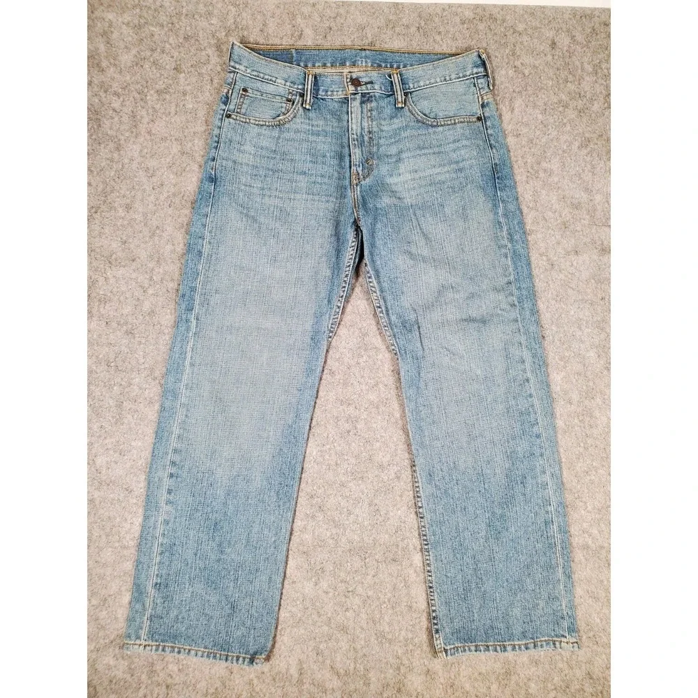 Levi's 569 Loose Straight Jeans Men's 32x30 (Fits 34x29)  Blue Denim Relaxed Fit